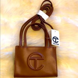 Telfar Small Tan Shopping Bag NWT
